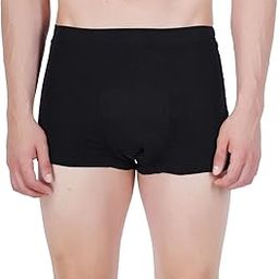Wemyc Adult Male Incontinence Underwear-Trunk Style-Bladder Control Briefs Washable And Reusable Urinary Brief For Men Cotton With Front Absorption Area(L)-image-66