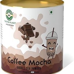 Tea Planet Coffee Mocha Boba Tea Premix – Instant Rich Coffee Milk Tea Powder for DIY Bubble Tea, Iced Mocha Lattes, Smoothies, Milkshakes & Desserts – Vegan-Friendly, Non-GMO – 400g, Pack of 1-image-79