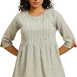 w for woman Women's Striped Regular Top-picture-38
