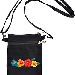 Women's Crossbody Mini Bag,Floral and Quote Printed bag, Lightweight Adjustable Purse, Durable Shoulder Sling Bag - 1 Piece-21
