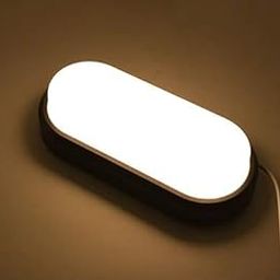 Mufasa LED Outdoor Wall Light Bulkhead Best for Entrance, Gate, Path, Boundary, Pillar, Garden, Landscaping (Warm White) (Pack of 1) (Standard)-image-38