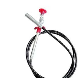Wire Stick Stainless Steel Hair Catching Claw Drain Sewer Cleaning Spring Sink Pipe Plunger Unblocked Kitchen Bath Basin Hairs Remover Tool (160 cm,1 Pc)-13