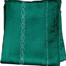 Elegant chiffon Hijab shawl with Silver stone work, Emerald Green-image-78