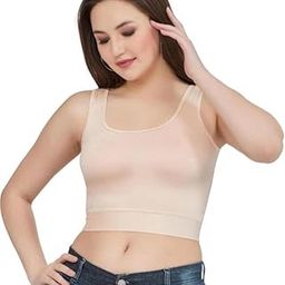 Sharma Hosier Tank Crop TOP - White-image-26