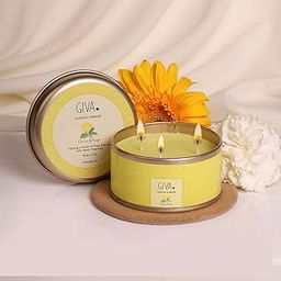 GIVA Citrus and Sage Fragrance Candle| Gifts for Family & Friends-image-98