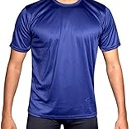 Spandex Men's Black & Black Activewear Set – Quick-Dry Half Sleeve T-Shirt & Shorts – Lightweight Gym, Running & Swim Outfit – Breathable, Moisture-Wicking Sportswear-image-83