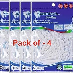 OFT BLISS WITH 3 in 1 Tooth Cleaning Dental Floss Toothpicks Plastic Set for Clean Teeth Fresh Breath and Healthy Gums, (4)-20