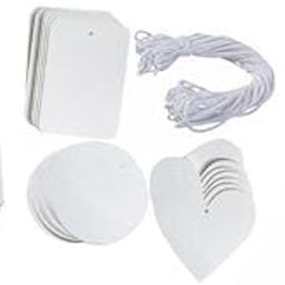 ATORSE 2xSublimation Air Freshener Blanks Car Scented Sheets 30Pcs Sheets 15mRope-image-51