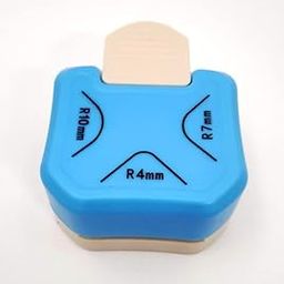3 in 1 Paper Corner Rounder, Corner Punches for Paper Crafts for Scrapbooking, Coupon, Craft Paper, Label and Photo Corner (Blue, 4MM 7MM 10MM 3 Way Corner Cutter)-30