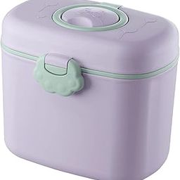 CALANDIS™ Milk Powder Container Fruit Snack Food Holder Double Layer Design Cute Size L Purple | Other Baby Feeding | Feeding-image-47