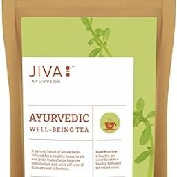 Jiva Ayurvedic Tea Caffeine-Free Tea For Healthy Heart, Brain, and Liver | Boosts Immunity, Lowers Cholesterol & Improves Digestion | No Artificial Flavour -150g(Pack Of 1)-image-18