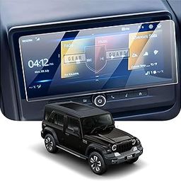 Gear Guard Screen Protector For Mahindra Thar Roxx (2024-2025) Protection Film (9h Hardness Unbreakable) - Clear-22