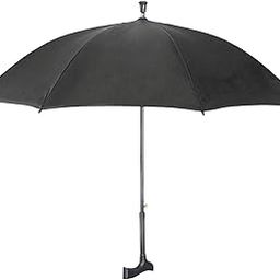Rain Umbrella Large Walking Cane Umbrella for Father's Gift Travel Men Women Black|Clothing Shoes & Accessories|Mens Accessories|Umbrellas-39