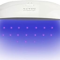 xcvoc Large UV Light for Resin Curing Lamp, Teeth Gems, Screen Printing, UV Adhesive, Glass Windshield Repair, 3D Printer UV Resin Fast Curing Lamp-image-7