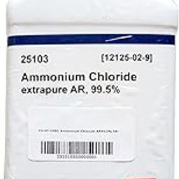 CHEMICAL POINT SRL Ammonium Chloride extrapure AR Grade, 99.5%, 500GM, CAS 12125-02-9, Molecular Formula : NH4Cl, Molecular Weight : 53.49, for laboratory and industrial use-image-19