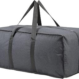 Shavi Bag Polyester S 90 Litre Under-Bed Storage,Heavy Duty Extra Large Storage Bag, With Strong Handle,Moving Bag Tote, Clothes Bedroom Closet, Dorm Room Essentials (Pack Of 1, Grey)-26