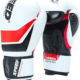 XPEED Boxing Gloves, XP2473 X-Shock Sparring Gloves for Boxing, MMA, Kickboxing, Muay Thai | Fight Boxing for Men & Women | Moulded Inner Foam | Inner Lining & Reinforced Stitching (12oz, Red)-28