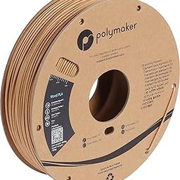 Polymaker Wood Mimics PLA Filament 2.85mm(3mm) 600g - Wood Texture & Low Density & Jam Free with Foaming Technology-10