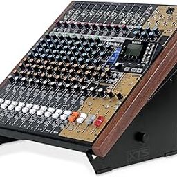 XTS Desktop Stand, XL 11.8" - 20.8" Size for Mixer/DJ Controller/Keyboard/Eurorack, Adjustable Length, Easy To Assemble and Resize-image-4