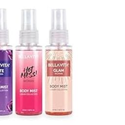 Bella Vita Luxury Body Mist Travel Size For Woman With Date Senorita Glam & Hot Mess Refreshing Floral Fruitylong Lasting Fragrance 50Ml Each Senorita Women Body Spray Mist Perfume-image-53