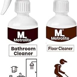 Bathroom Cleaner Liquid & Floor Cleaner & Polish Pack of 2 | Removes 99.9% Germs, Hard Water Stains, Limescale | Fresh Lemon,10× Shine | Use with Mop, Scrubber, Machine,500ml-image-76