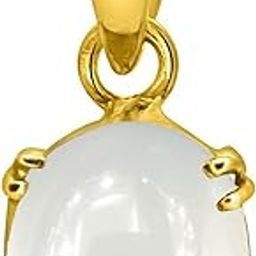 3 to 15.50 ratti chandramani Stone Precious Pendant asthdhatu Moonstone Crystal Stone Pendant for Unisex-image-15
