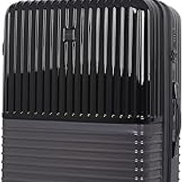 Rolling Trolley Luggage Bag with Wheels (Black- Grey, 20-24-28)-image-99