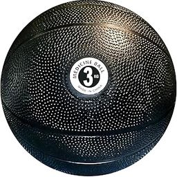 KAVYARA Rubber Coating Medicine Workout Ball for Strength Training, Balance, Core Exercise – Non-Slip, Durable Weighted Slam Ball for Home & Gym Workouts – 1kg to 5kg Options (3kg)-picture-27
