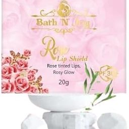 Bath 'N' Joy Barth N Bloom Rose Lip Shield, Rose Tinted, 20g-image-19