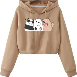 ericia Panda Crop Hoodie Sweatshirt Women Cute Casual Trendy Stylish Latest White Black Pink Lavender Beige Brown Girl 399 499 Under-picture-11