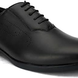 Mens Quantum Quests Formal Shoes | Solid Office Wear Durable Classic Brogues Oxfords Shoes | Elegant | Durable | All Day Extra Comfort Footwear-image-50