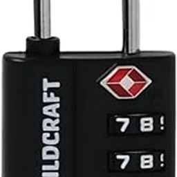 Wildcraft Metal TSA Approved Lock for Bag, Luggage, Travel, 3 Digit Lock Combination - Black-picture-53