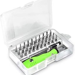 Syntroxia 32-in-1 Mini Screwdriver Bits Set with Magnetic Flexible Extension – Compact Tool Kit for DIY, Electronics, and Small Repairs-image-22