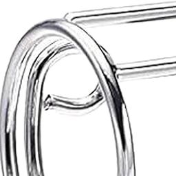 UJEAVETTE 10 Pieces Fingernail Rings Removable Nail Art Decoration Halal Nail Rings Set silver-47