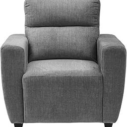 Wakefit Sofa Set | 3 Year Warranty | Sofa 1 Seater, 1 Seater Sofa for Living Room, Wooden Sofa Set, Sofa Set Single Seater - Belize(Vogue : Graphite)-image-67