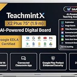 Teachmint X - Digital Board for Teaching 75 Inch (1.9m) | Google EDLA Certified | X2 Plus Interactive Whiteboard Android 14 | 8GB, 128 GB| Octa-Core | for Schools, Colleges & Coaching-25