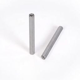 BRASS GRIP Nickel-Coated M 3 X 50 Dual Ends Brass Pillar PCB Standoff Hexagonal Spacer, Female to Female, Hex Brass Standoff spacer, Double pass Hex Long Nuts for Computer & Circuit Board - 100 Pieces-image-10