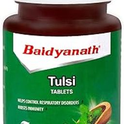 Baidyanath Tulsi Tablets - 60 Tab | Helps Boosts Immunity | Relieves Cough and Cold (Pack of 1)-91