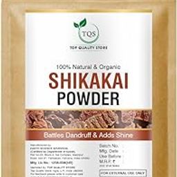 TQS Natural & Organic Shikakai Powder for Hair, Dandruff Control & Shine, 100g-image-101