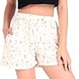 Women's 100% Cotton Printed Shorts Comfortable and Breathable Classic Nicker Style for Casual and Lounge Wear-image-64