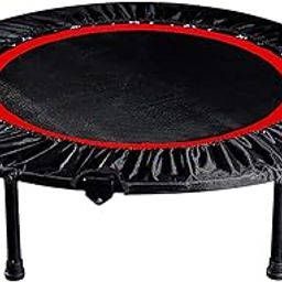 Decdeal Adult Fitness Bouncing Bed Home Use Indoor Foldable Jumping Bed Gym Exercise SpringBed Lose Weight Mini Trampolines-image-14