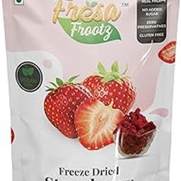 Fresa Frootz Freeze Dried Strawberry Delights|Real Fruit Snack|Crunchy, Sweet & Healthy|Antioxidant-Rich Superfruit|No Added Sugar|16g (Pack of 1)-image-86