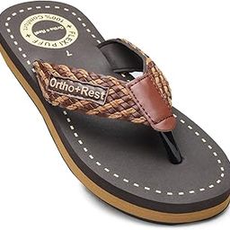 Men soft and comfortable lightweight ortho slipper and flip flops-image-47
