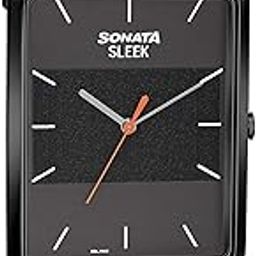 Quartz Analog Leather Strap Watch for Men-NS7144NL01/NT7144NL01-image-2