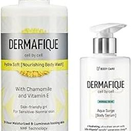 Dermafique Aqua Surge Body Serum with Shea Butter 300ml Body Lotion Hydra Soft Nourishing Body Wash – 500ml-15