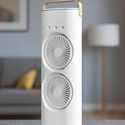 COOTER Ac Mini Cooler Fan for Room Cooling, Portable USB, 3-Mode with LED Light, Humidity Control, Aroma Diffuser Function, 3 Spray Modes for Office,Home,Dorm,Travel (Double Mist Sprey Fan)-image-17