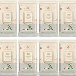 Baby Forest Mulmul Baby Wipes | Ultra-Soft Baby Wet Wipes | Water Based Wipes | Chemical Free & Organic Baby Wipes | 3x Thicker & Softer Wipes | 72 Wipes | Pack of 8-8