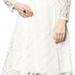Women Codding Net with Inner High Low Dress, Keyhole Cowl Neck with Full Sleeve-image-25