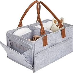 SUNBEET Baby Diaper Caddy Bag Baby Diaper Caddy: 2 in 1 Portable Baby Accessories Organiser Diaper Bag 2 in 1 Portable Diaper Organiser-8