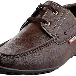 by Zebra Footwears, Tibet Men’s Casual Boat Brown Shoe.-image-7